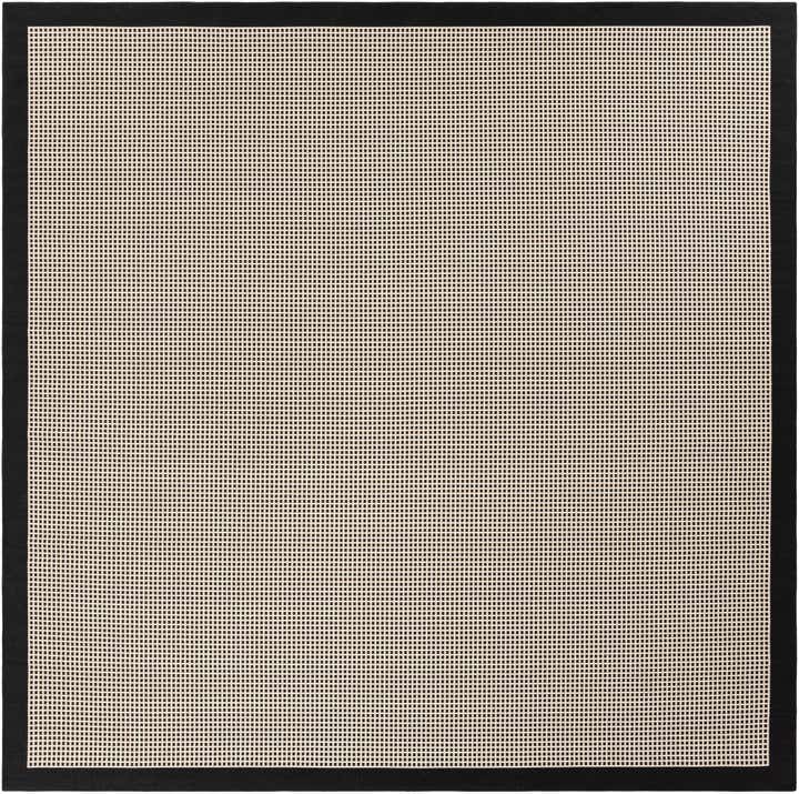 10' x 10' Easy-Clean Border Indoor / Outdoor Square Rug
