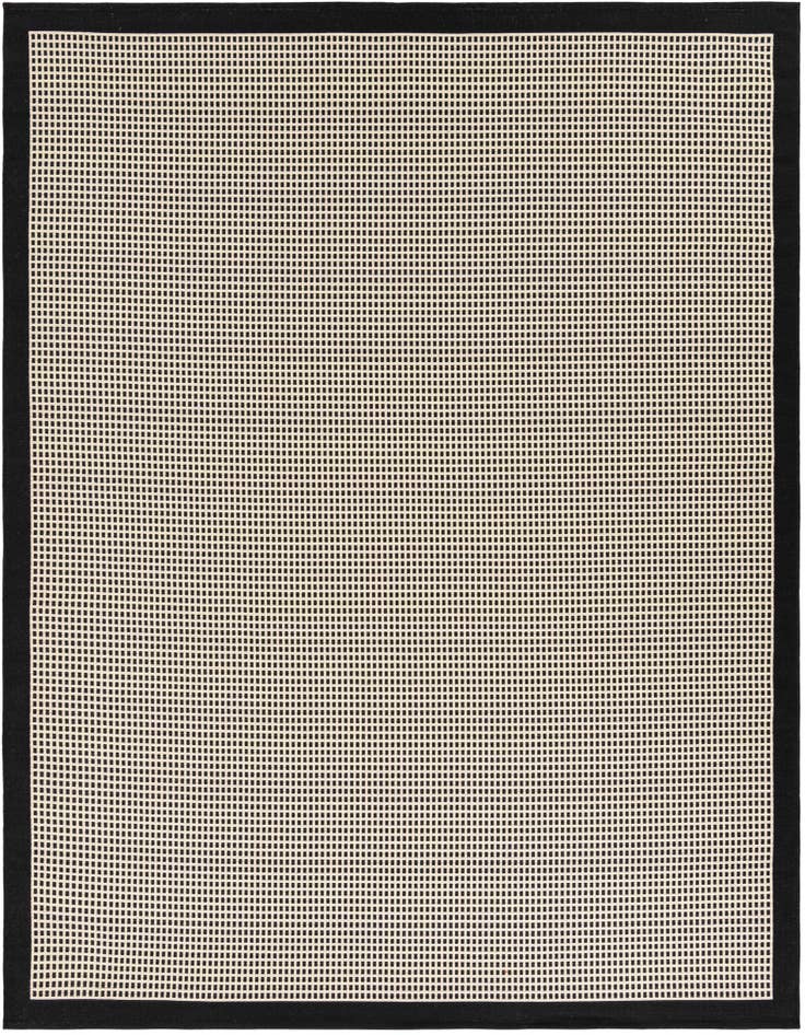 Detail image of 7' 10 x 7' 10 Easy-Clean Border Indoor / Outdoor Square Rug