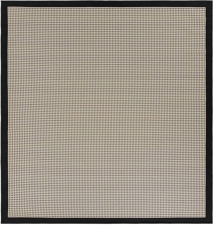 Detail image of 7' 10 x 7' 10 Easy-Clean Border Indoor / Outdoor Square Rug