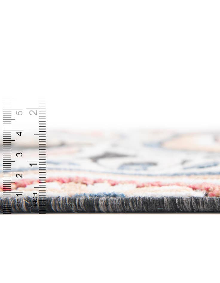 Detail image of 8' 2 x 8' 2 Easy-Clean Botanical Indoor / Outdoor Square Rug