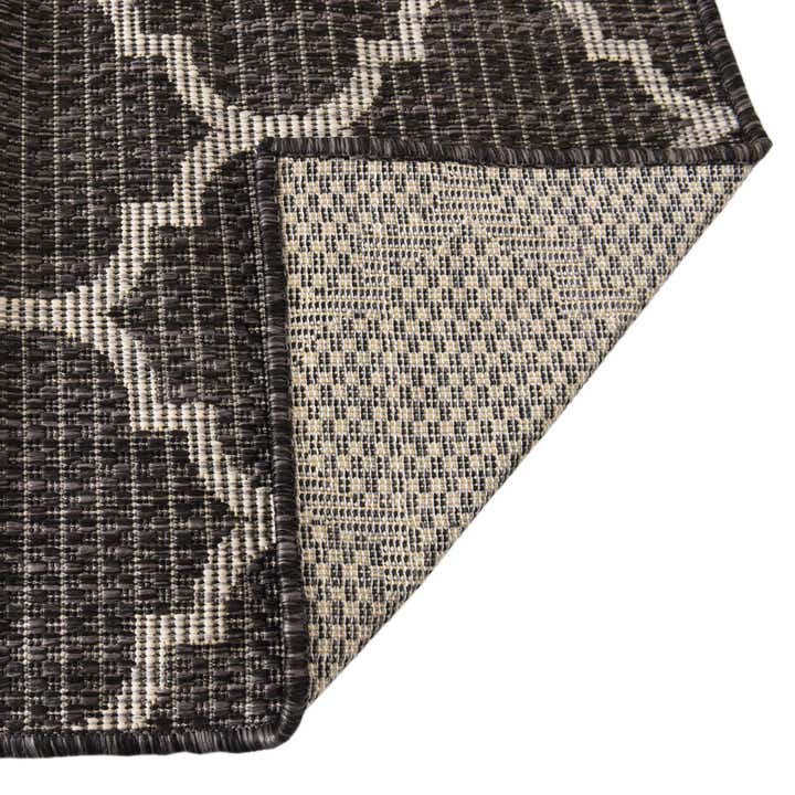 6' x 6' Easy-Clean Lattice Indoor / Outdoor Square Rug