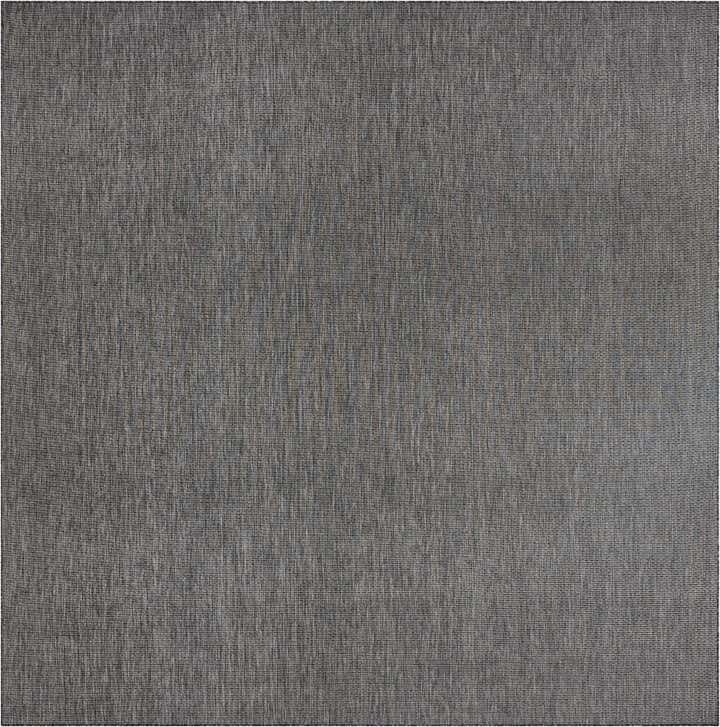 13' x 13' Easy-Clean Solid Indoor / Outdoor Square Rug