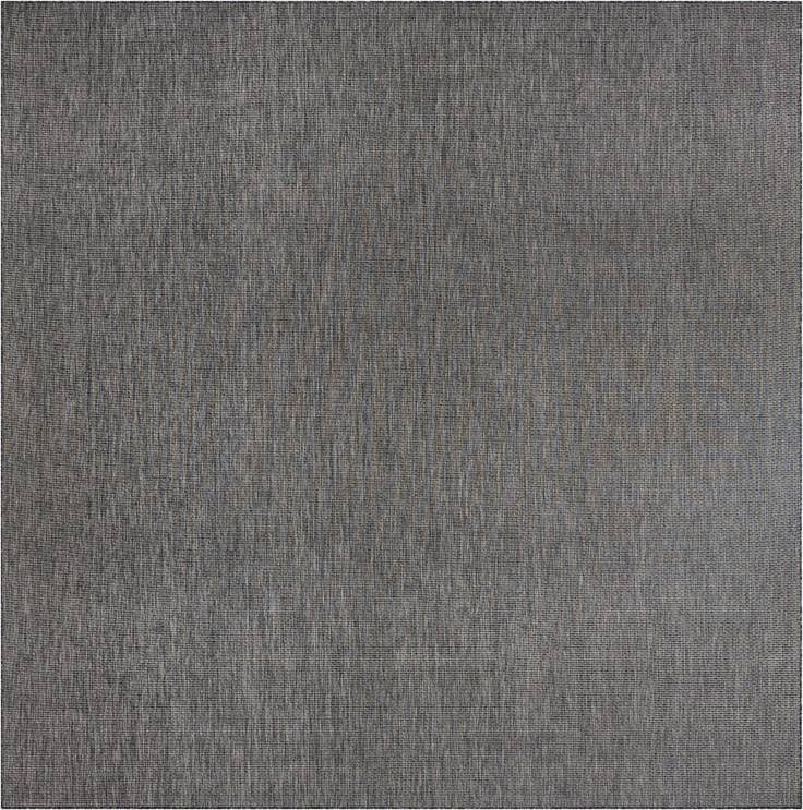 Detail image of 13' x 13' Easy-Clean Solid Indoor / Outdoor Square Rug