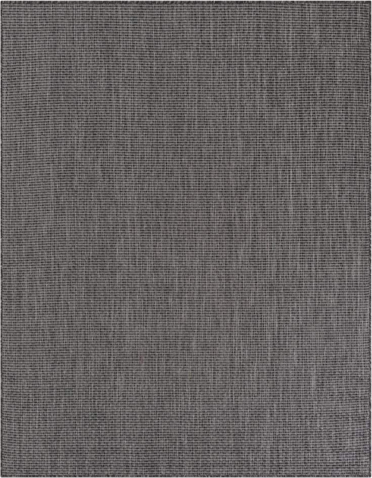 Detail image of 6' 1 x 6' 1 Easy-Clean Solid Indoor / Outdoor Square Rug