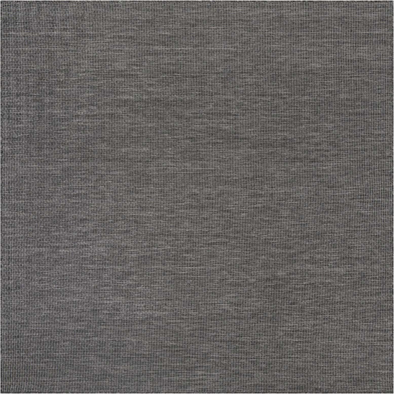 7' 10 x 7' 10 Easy-Clean Solid Indoor / Outdoor Square Rug