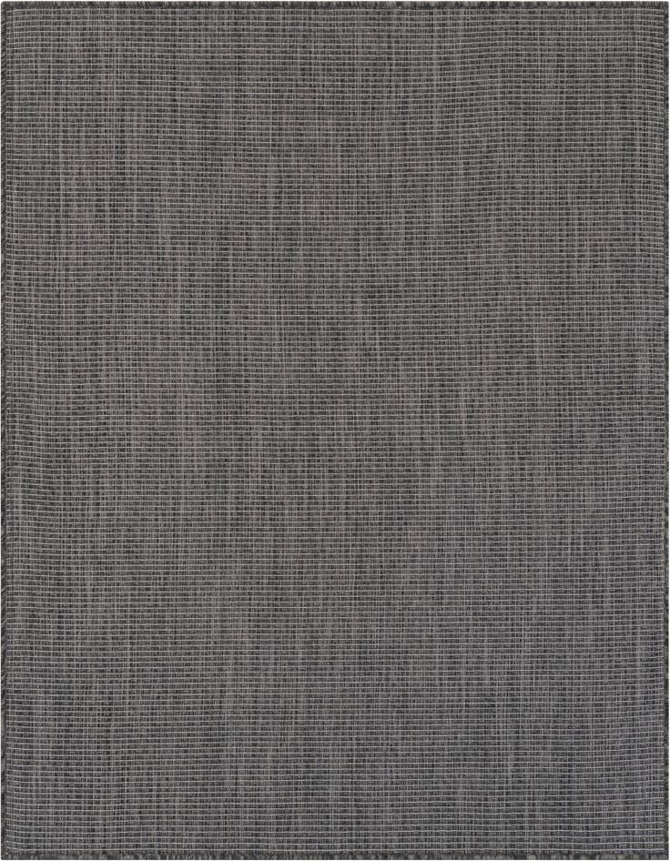 Detail image of 5' 3 x 5' 3 Easy-Clean Solid Indoor / Outdoor Square Rug