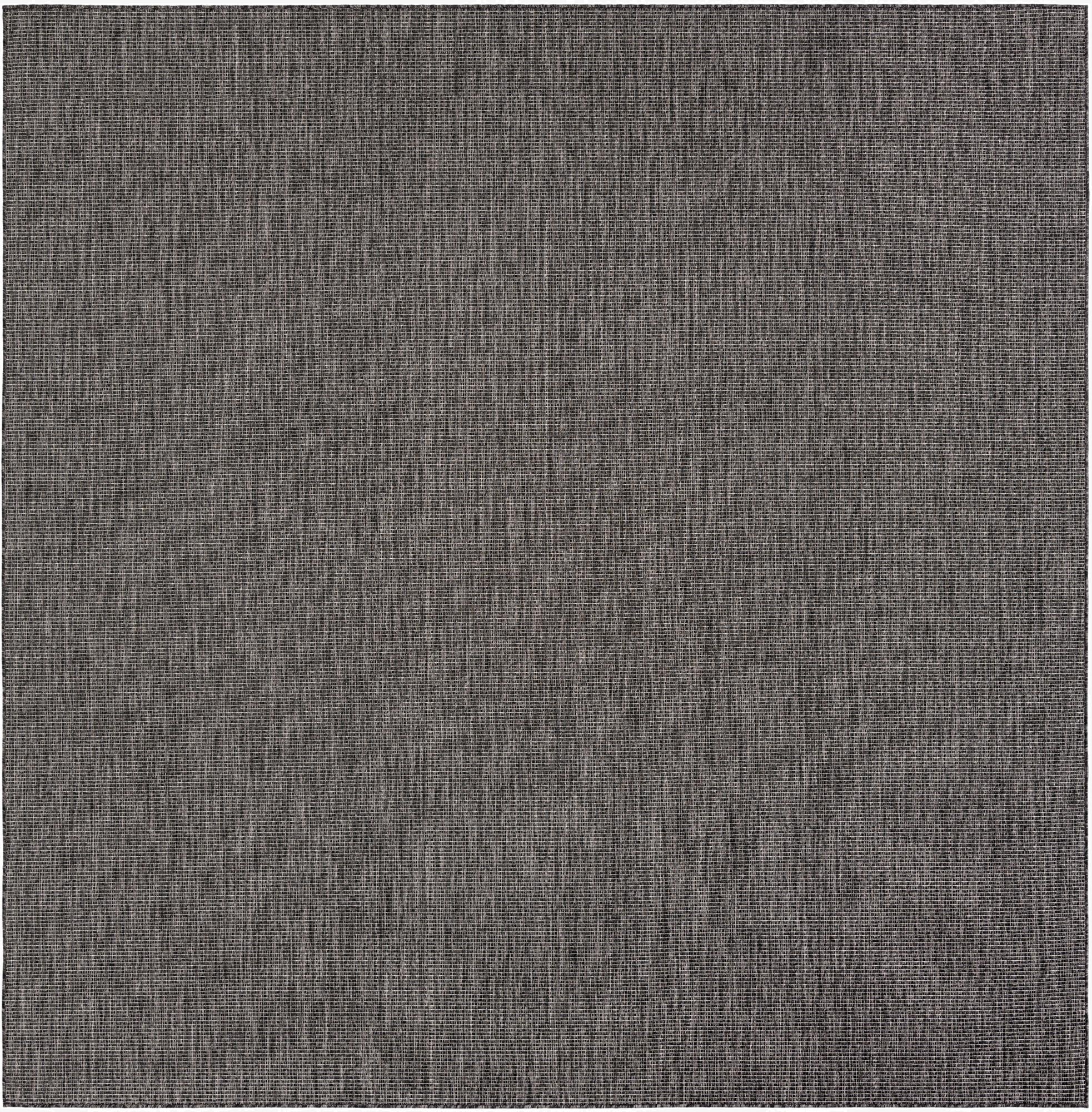 305cm x 305cm  Washable Solid Indoor / Outdoor Square Rug