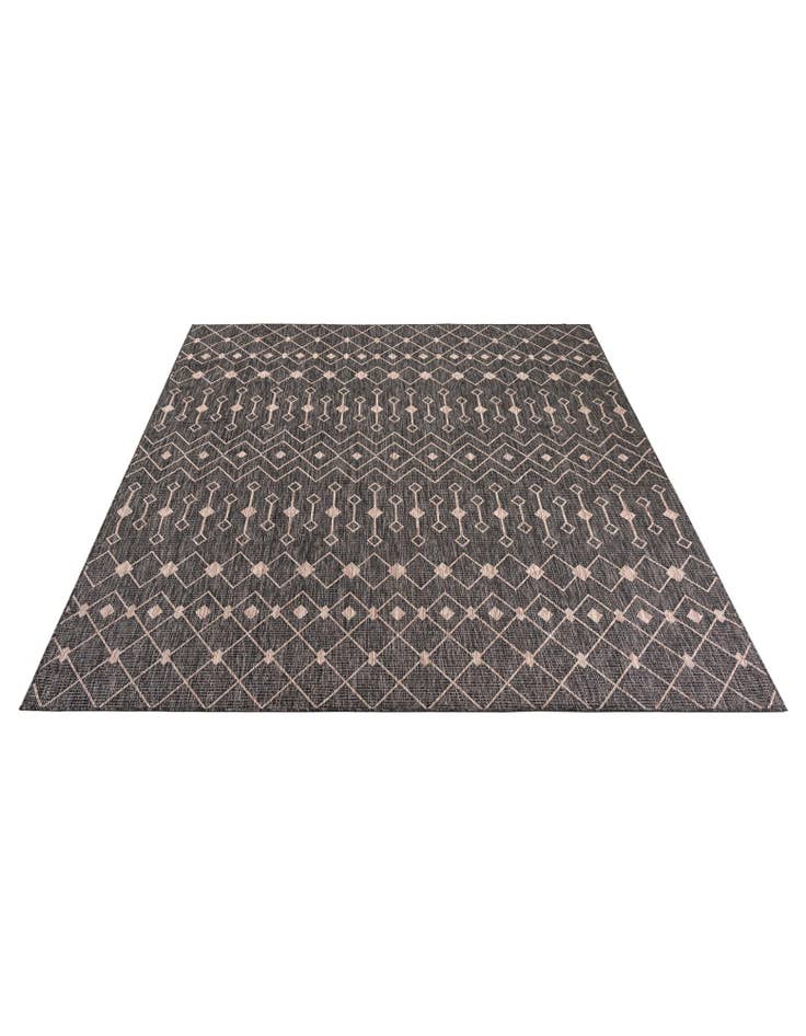 Detail image of 8' x 8' 2  Washable Trellis Indoor / Outdoor Square Rug