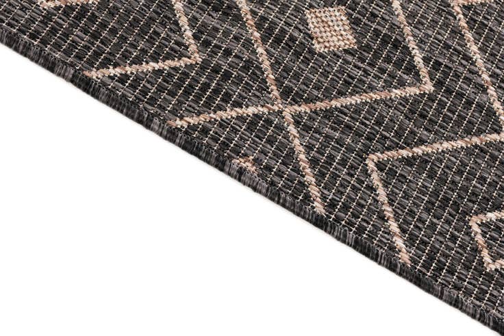 Detail image of 8' x 8' 2 Easy-Clean Trellis Indoor / Outdoor Square Rug