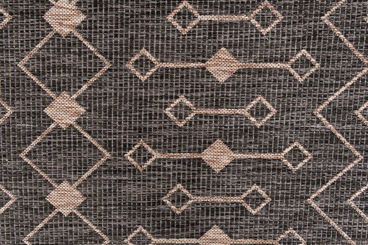 Detail image of 8' x 8' 2 Easy-Clean Trellis Indoor / Outdoor Square Rug