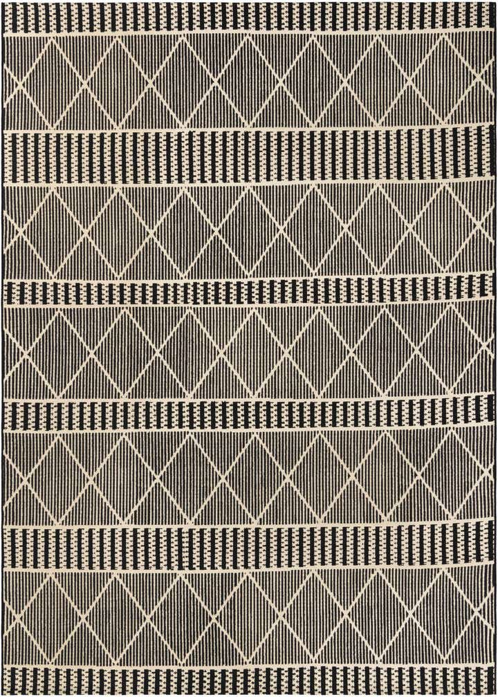 7' 10 x 7' 10 Easy-Clean Trellis Indoor / Outdoor Square Rug