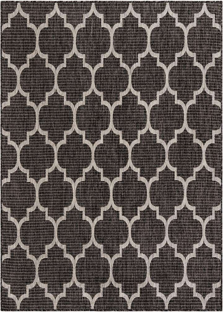 6' x 6' Easy-Clean Trellis Indoor / Outdoor Square Rug