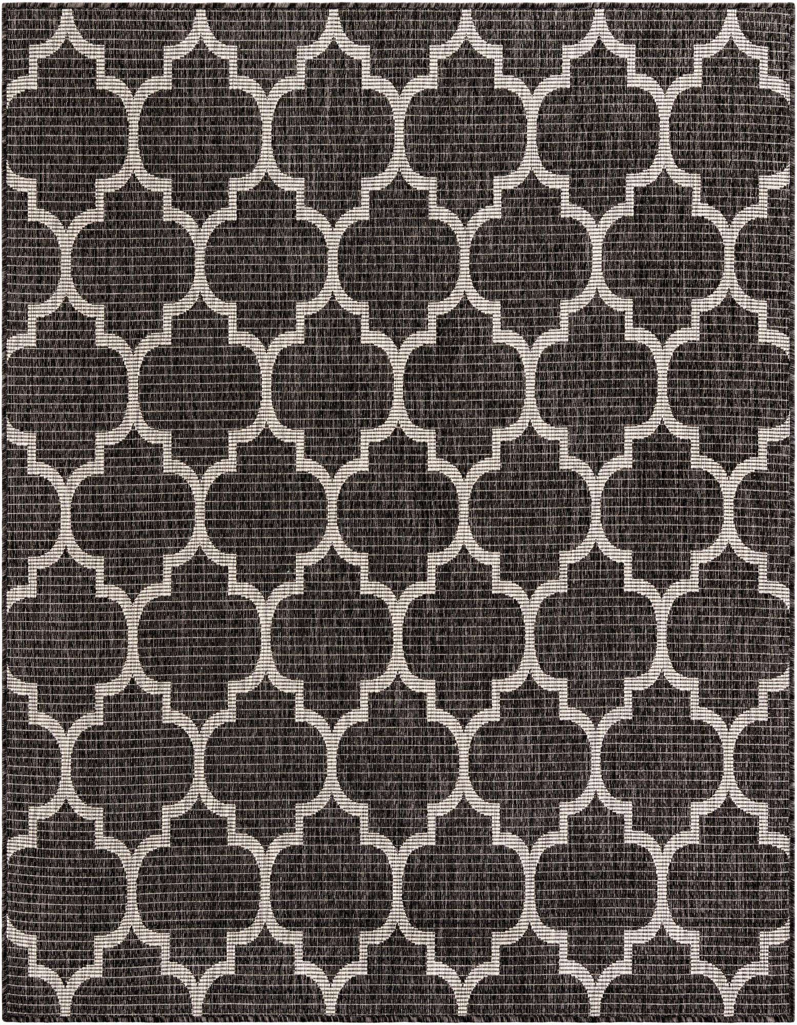 6' x 6' Easy-Clean Trellis Indoor / Outdoor Square Rug