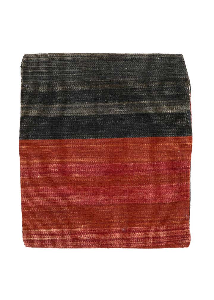 1' 6 x 1' 7 Hand Woven Pillow Wool Square Rug