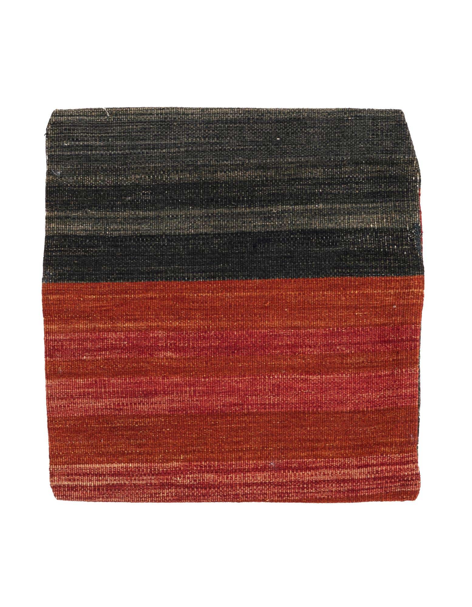 1' 6 x 1' 7 Hand Woven Pillow Wool Square Rug
