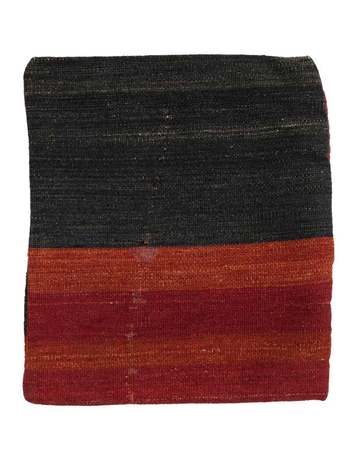 1' 4 x 1' 7 Hand Woven Pillow Wool Square Rug