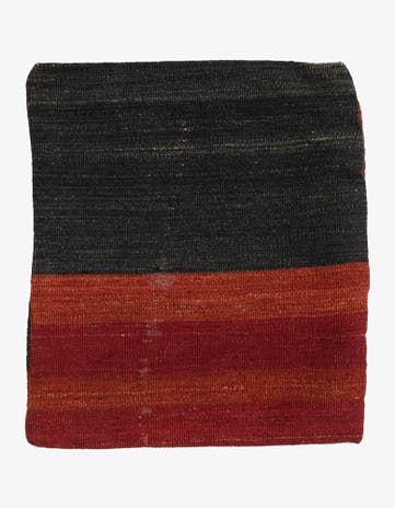 1' 4 x 1' 7 Hand Woven Pillow Wool Square Rug