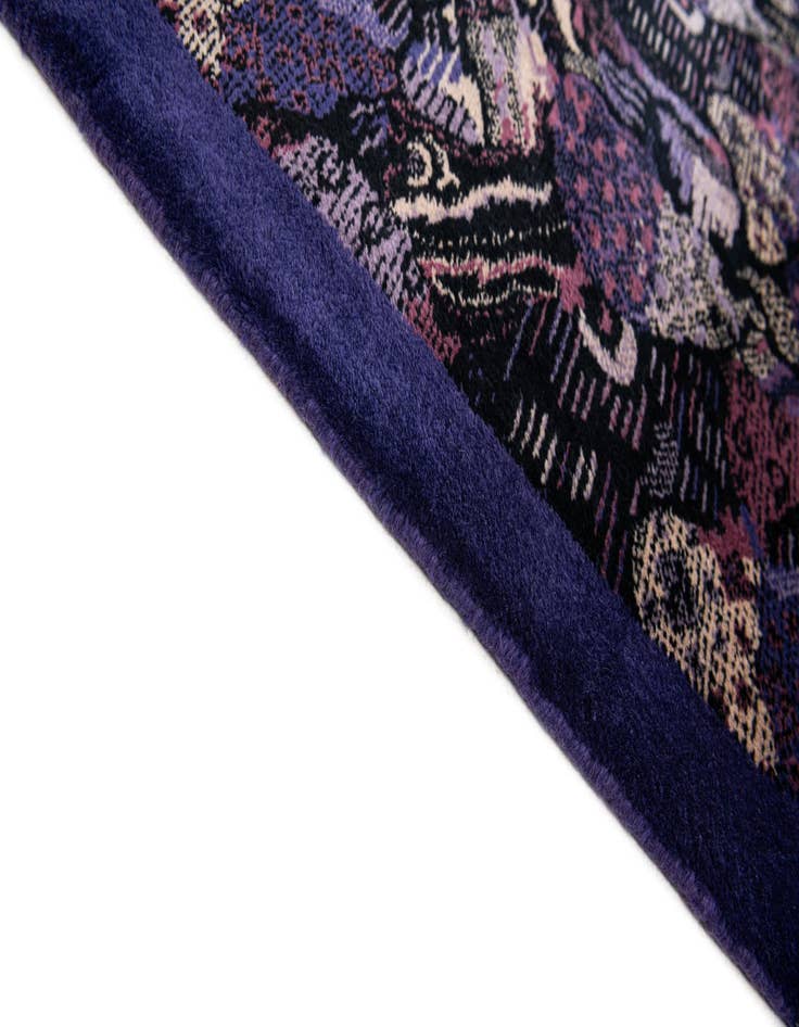 Detail image of 7' 6 x 8' Hand Knotted Tibet Wool Square Rug