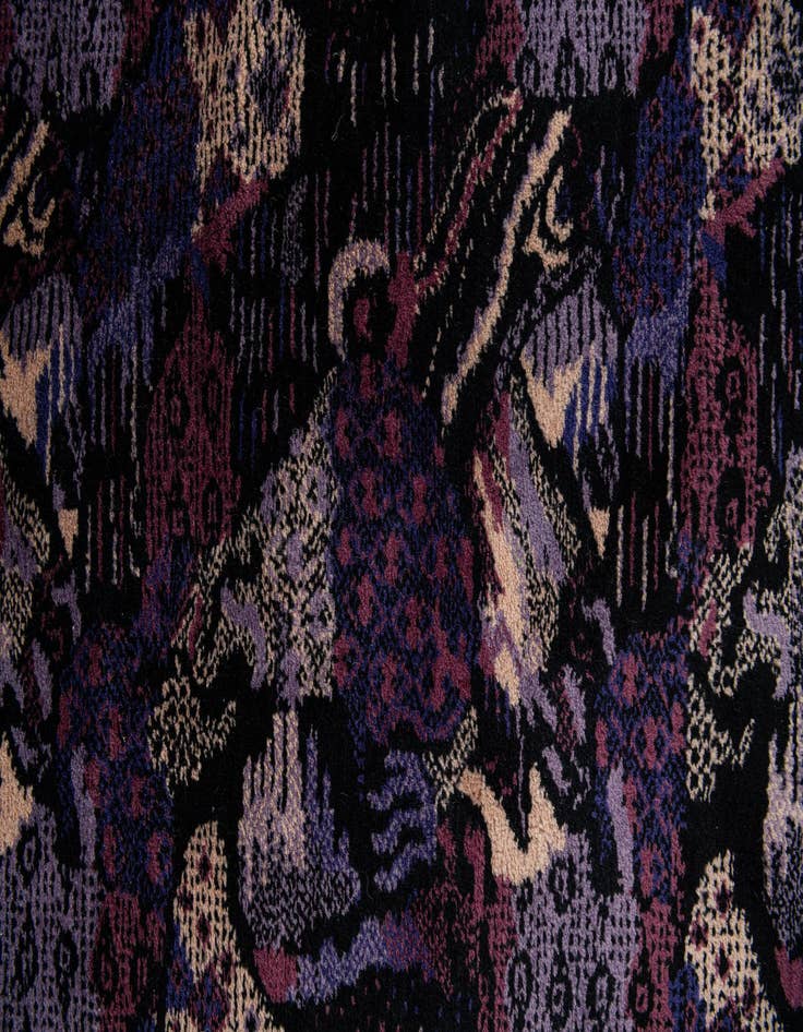 Detail image of 7' 6 x 8' Hand Knotted Tibet Wool Square Rug