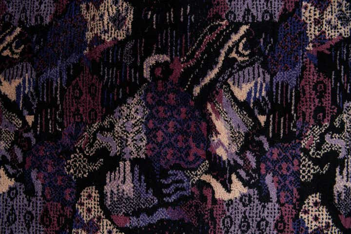 7' 6 x 8' Hand Knotted Tibet Wool Square Rug