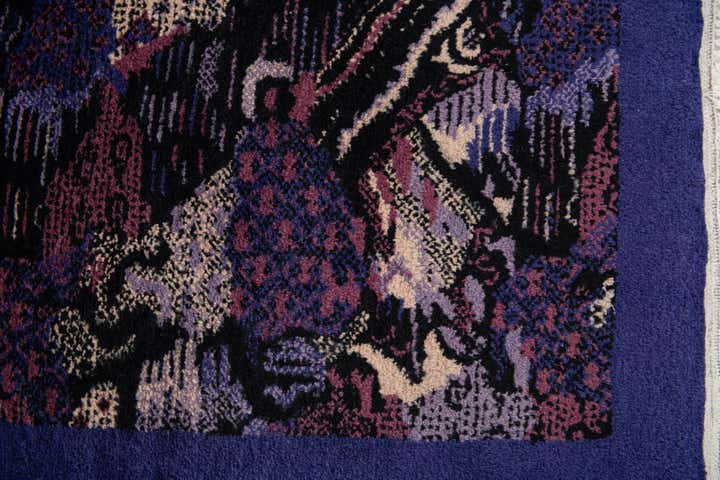 7' 6 x 8' Hand Knotted Tibet Wool Square Rug