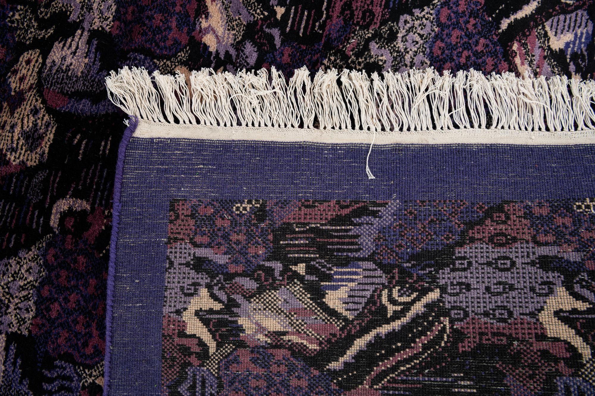 7' 6 x 8' Hand Knotted Tibet Wool Square Rug