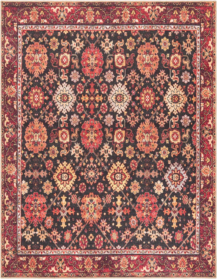 Detail image of 7' 10 x 7' 10 Washable Timeless Square Rug
