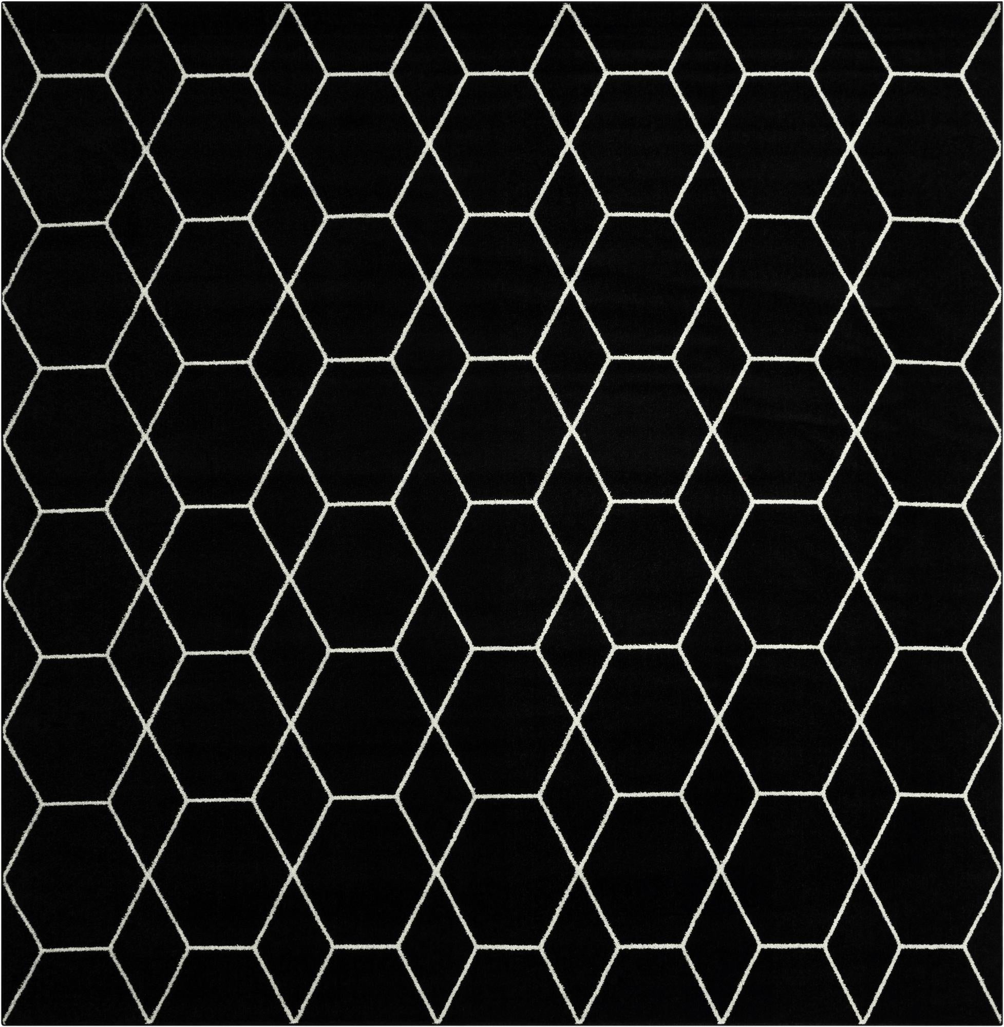 12' x 12' Trellis Frieze Square Rug