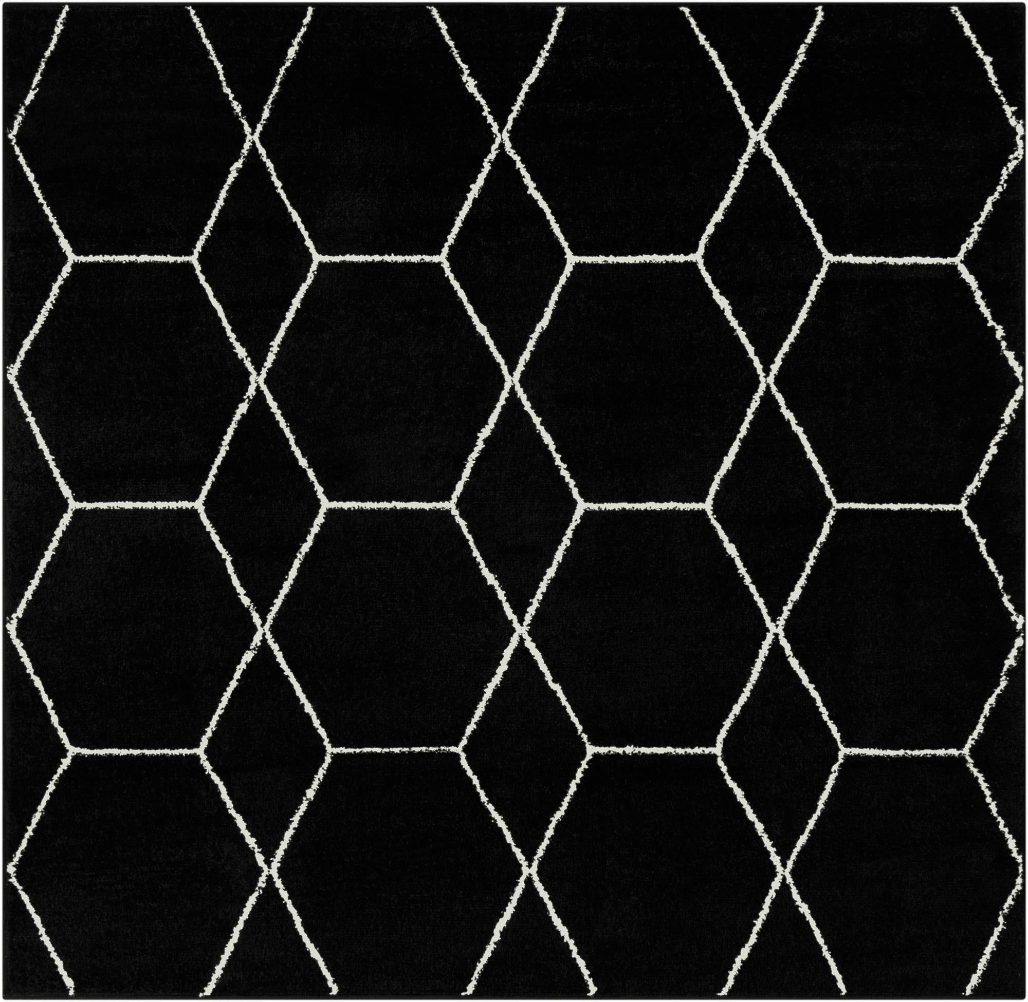 Primary image 5' 3 x 5' 3 Trellis Frieze Square Rug