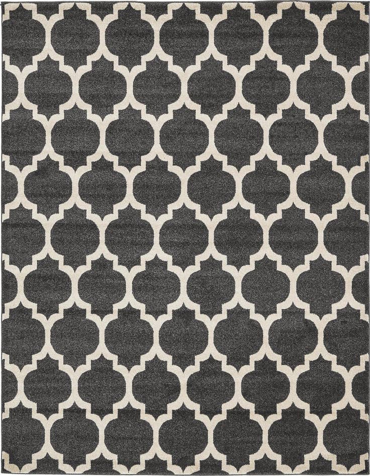 Detail image of 7' 10 x 7' 10 Trellis Square Rug