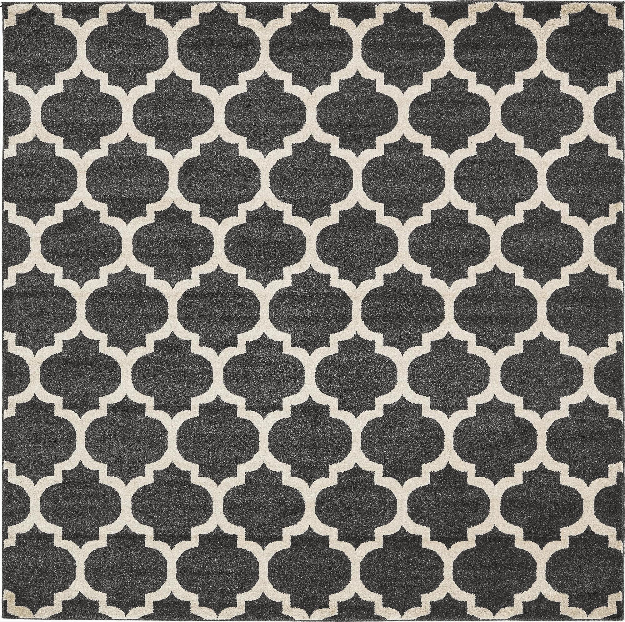 7' 10 x 7' 10 Trellis Square Rug