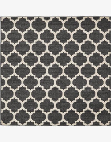 7' 10 x 7' 10 Trellis Square Rug