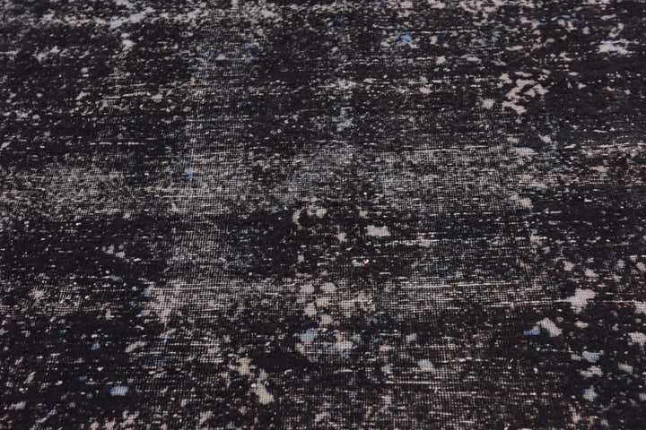6' 7 x 6' 10 Hand Knotted Ultra Vintage Persian Wool Square Rug
