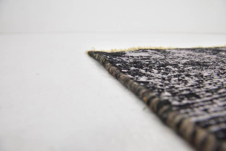 Detail image of 6' 7 x 6' 10 Hand Knotted Ultra Vintage Persian Wool Square Rug