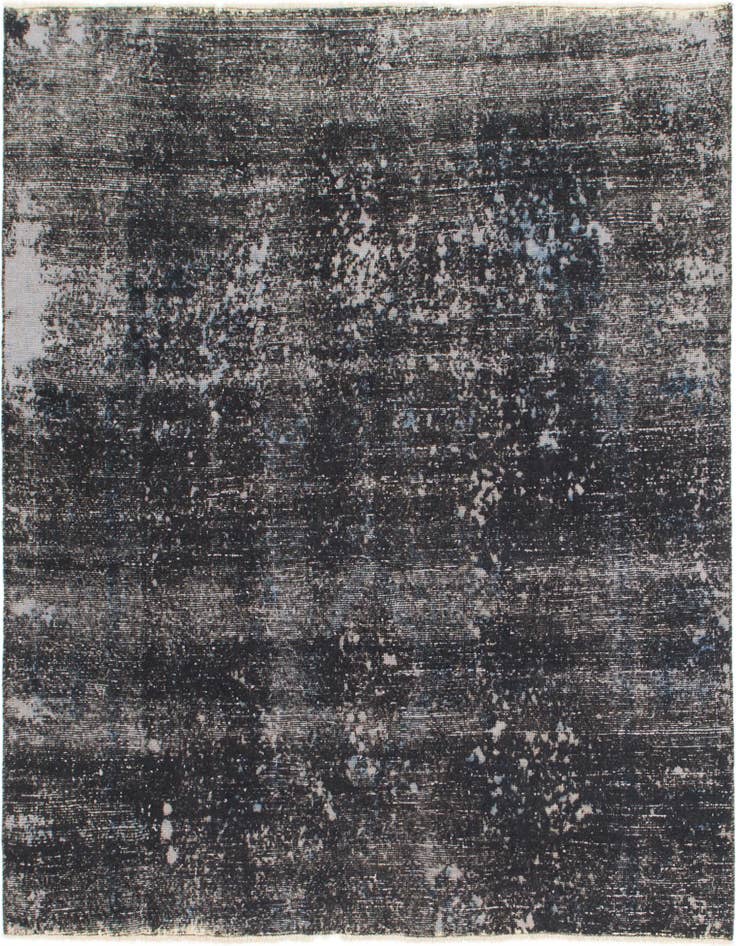 Detail image of 6' 7 x 6' 10 Hand Knotted Ultra Vintage Persian Wool Square Rug