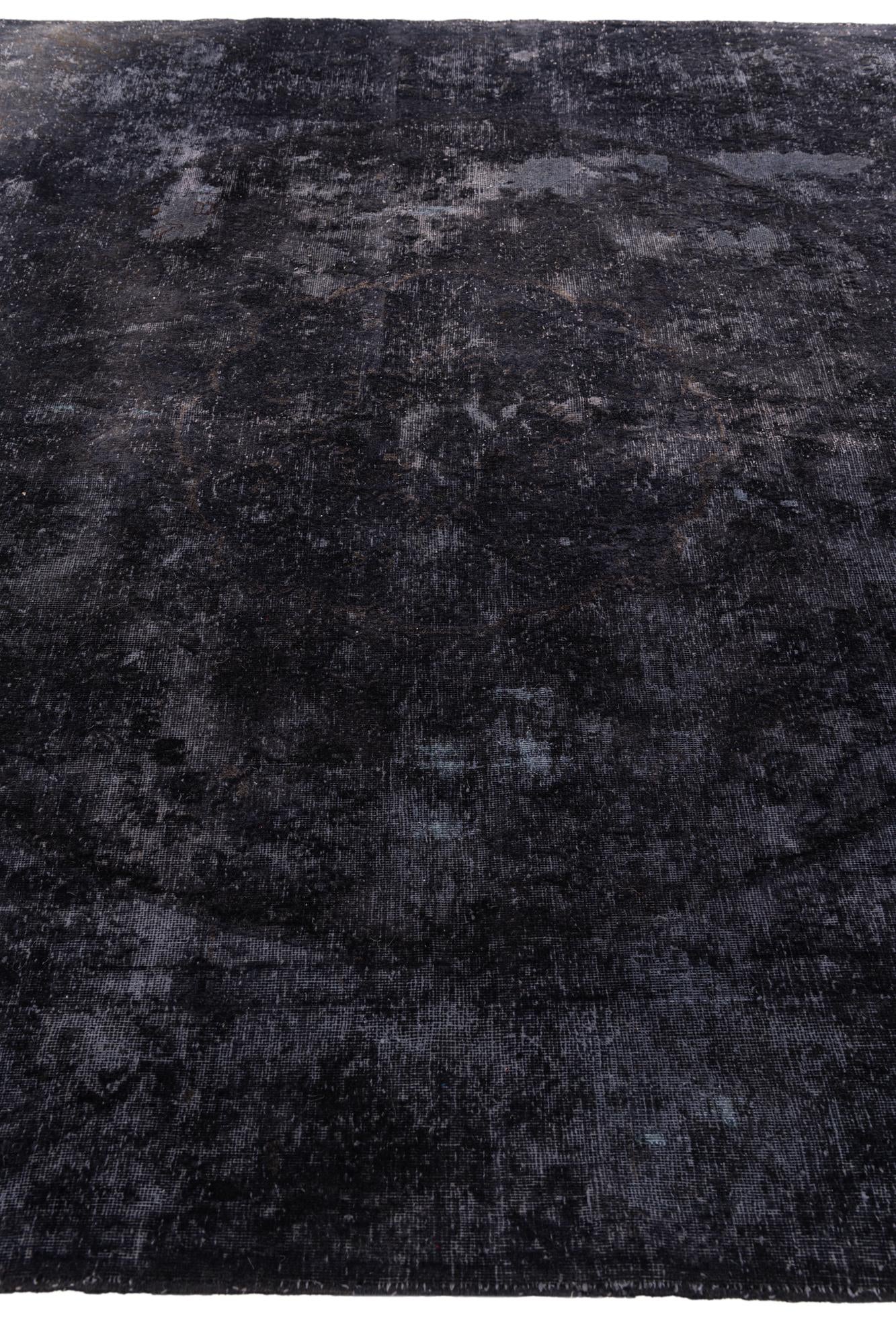 6' 3 x 6' 5 Hand Knotted Ultra Vintage Persian Wool Square Rug