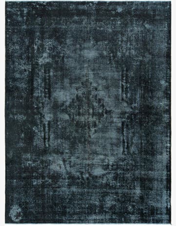12' 7 x 12' 9 Vintage Royal Wool Square Rug