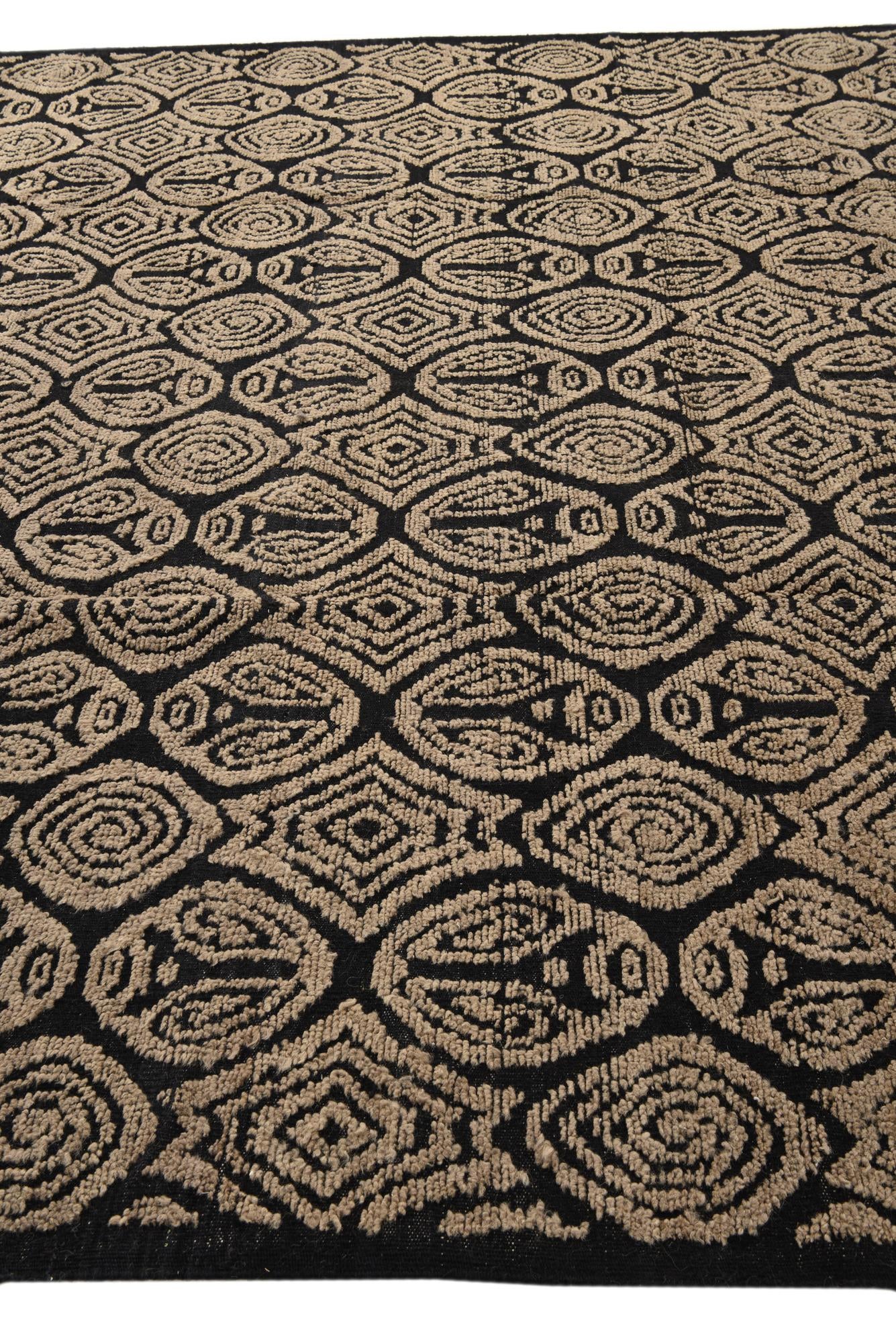 9' 3 x 12' Hand Knotted Darya Wool Rug