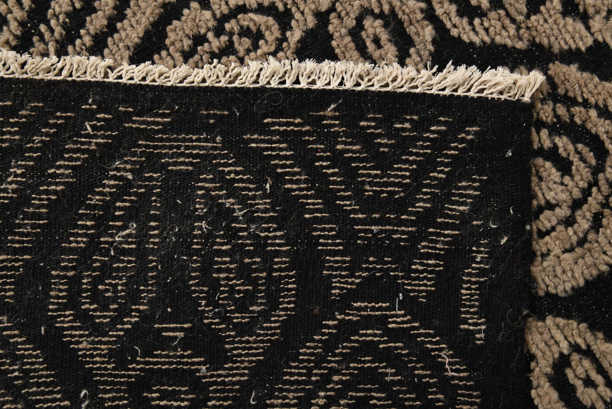 9' 3 x 12' Hand Knotted Darya Wool Rug