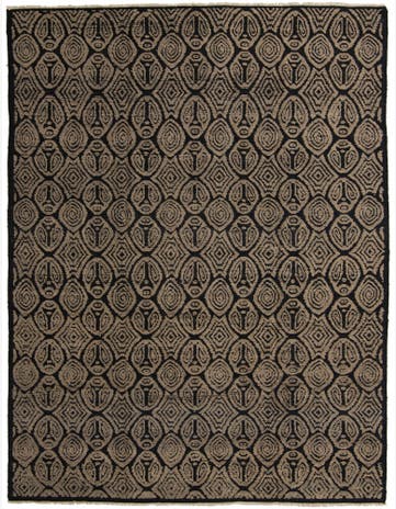 9' 3 x 12' Hand Knotted Darya Wool Rug