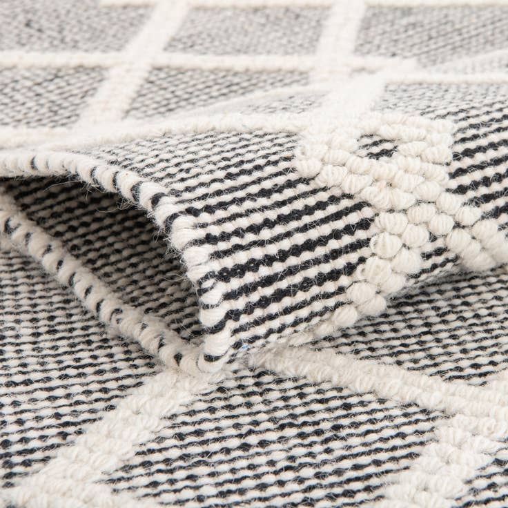Detail image of Custom Blackberry anudado a mano Jill Zarin Dorset Alfombra