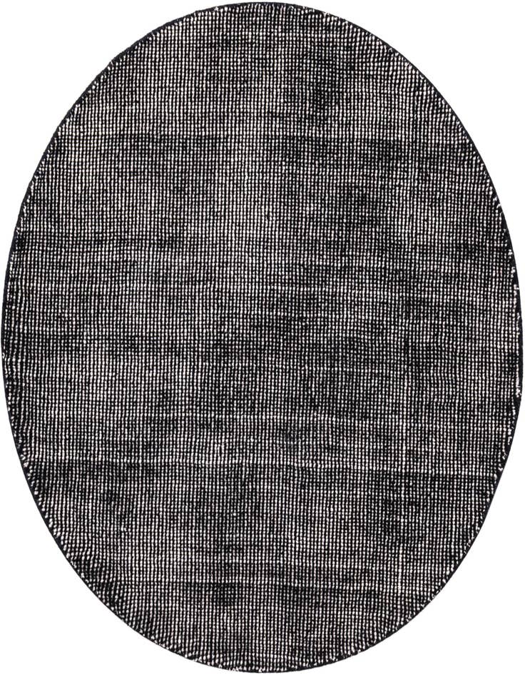 Detail image of 4' 1 x 4' 1 Hand Woven Jill Zarin English Manor Farmhouse Wool Round Rug