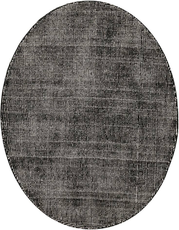 Detail image of 5' 3 x 5' 3 Hand Woven Jill Zarin English Manor Farmhouse Wool Round Rug