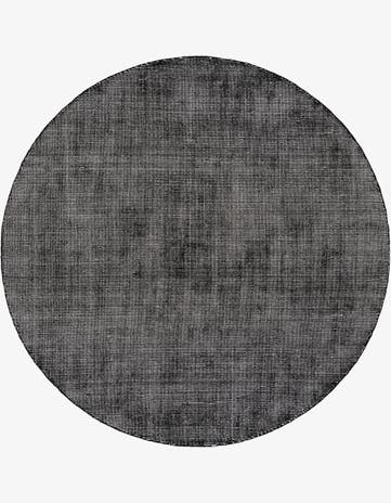 Blackberry Hand Woven Jill Zarin English Manor Wool Round Rug