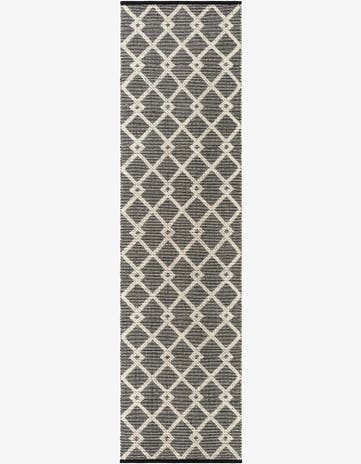Blackberry Hand Knotted Jill Zarin Dorset Runner Rug