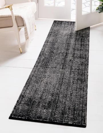2' x 4' 1 Hand Woven Jill Zarin English Manor Farmhouse Wool Runner Rug
