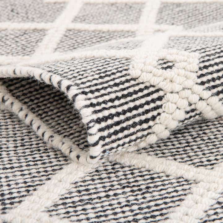 245cm x 245cm Noué main Jill Zarin Dorset Tapis Carré