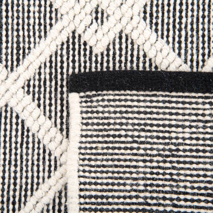 Vue détaillée : 245cm x 245cm Noué main Jill Zarin Dorset Tapis Carré