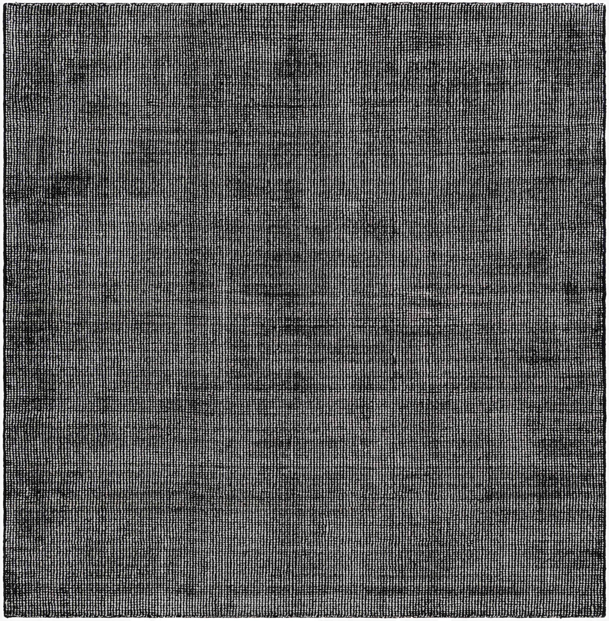 6' 1 x 6' 1  Hand Woven Jill Zarin English Manor Wool Square Rug
