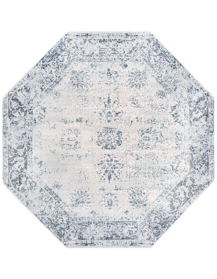 7' 10 x 7' 10 Blakemore · Border rug